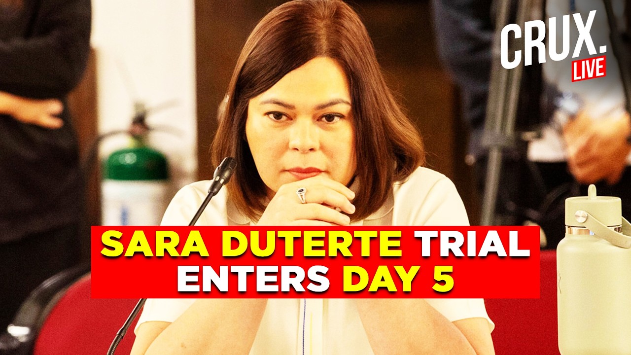 Sara Duterte Impeachment Trial LIVE | Philippines VP's Aide Lopez Takes The Stand In Senate
