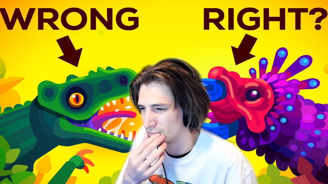 xQc Reacts to What Dinosaurs ACTUALLY Looked Like?