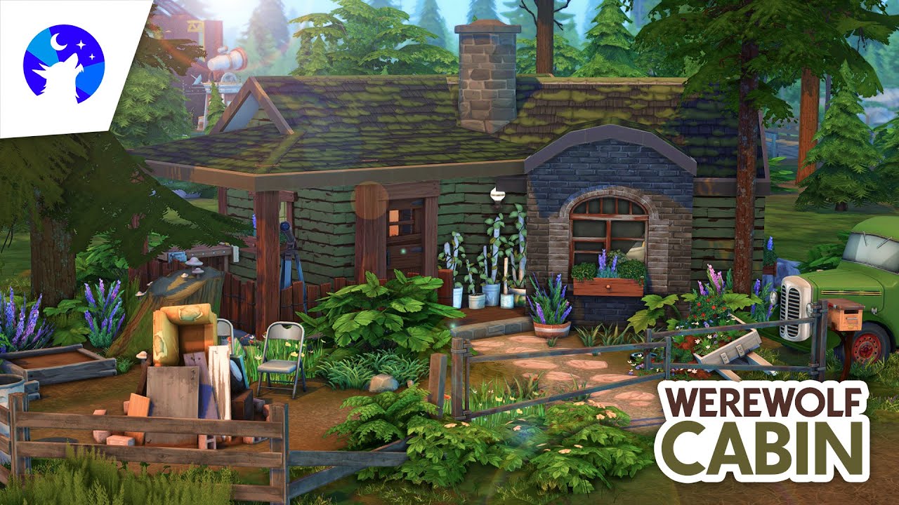 Werewolves Tiny Home // The Sims 4 Speed Build