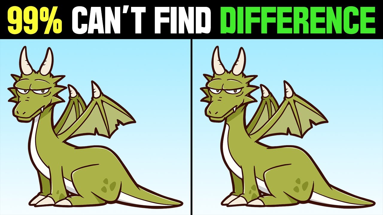 Spot The Difference : Only Genius Can Find [ Find The Difference #28 ]