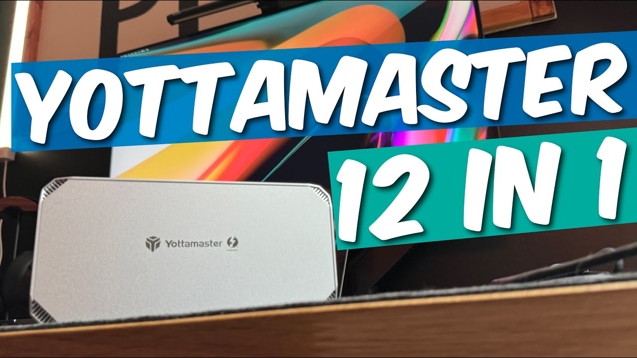 The Ultimate Docking Station For YOUR Desk!?! | Yottamaster TB 4 Docking Station Review