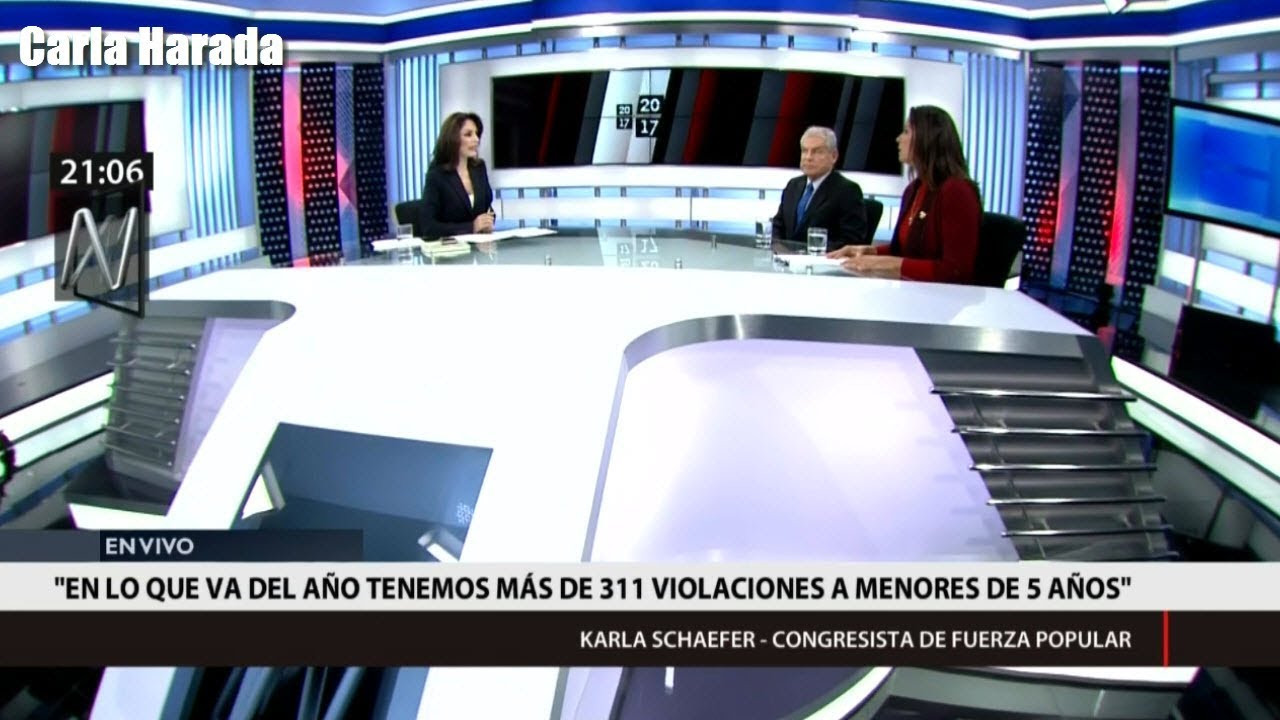 Debate sobre implantación de la pena de muerte: Karla Schaefer vs. César Villanueva