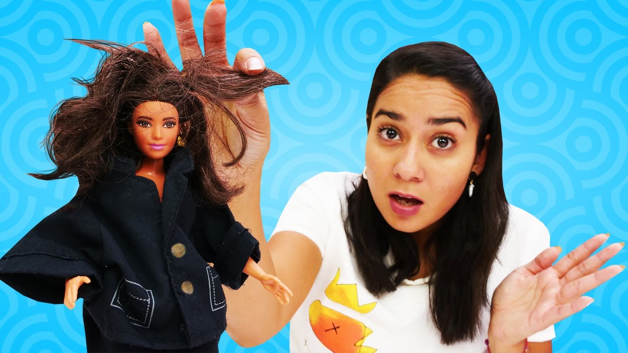 Puppen Video auf Deutsch. Valerias Schönheitssalon. 4 Folgen mit Barbie