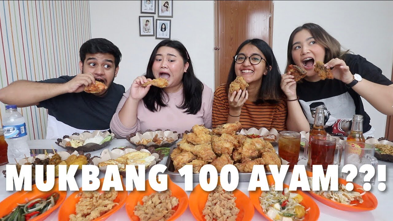 MUKBANG 100 GEPREK, STORYTIME, KLARIFIKASI HUBUNGAN | SAMSOLESE ID