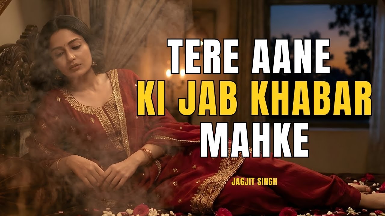 When Love Spreads Like Fragrance | Jagjit Singh | Tere Aane Ki Jab Khabar Mahke