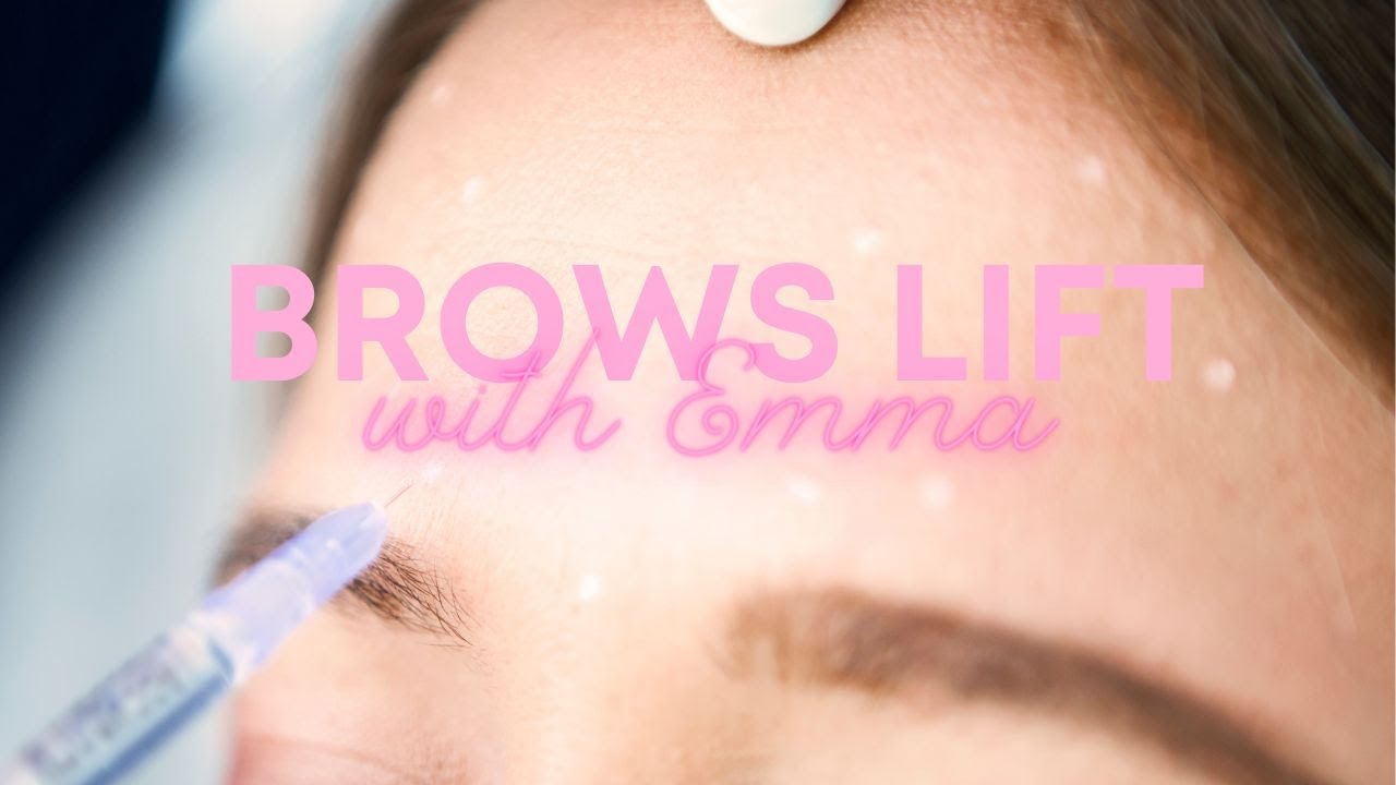 Eyebrow Lift At the Facial Sculpting Clinic 💕 Non Surgical Eyebrow Lift Before and After