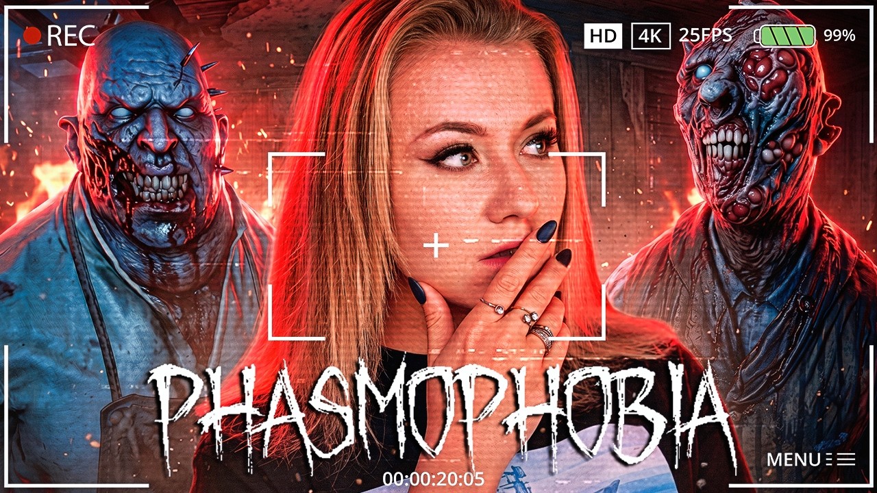 5 GAMES OF PURE TERROR! 🩸 Phasmophobia with Oleg Brain