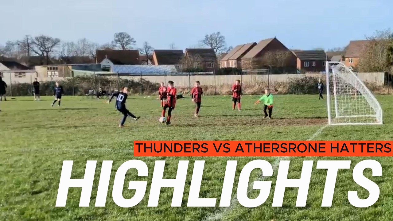 Thunders VS Atherstone Hatters-Police cup R2-MATCH HIGHLIGHTS