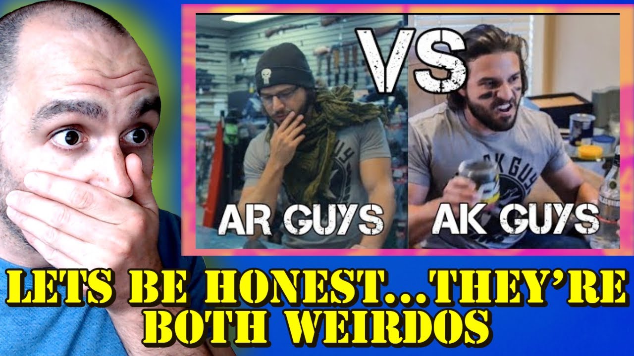 AR Guys VS AK Guys-Combat Veteran REACTS to Brandon Herrera