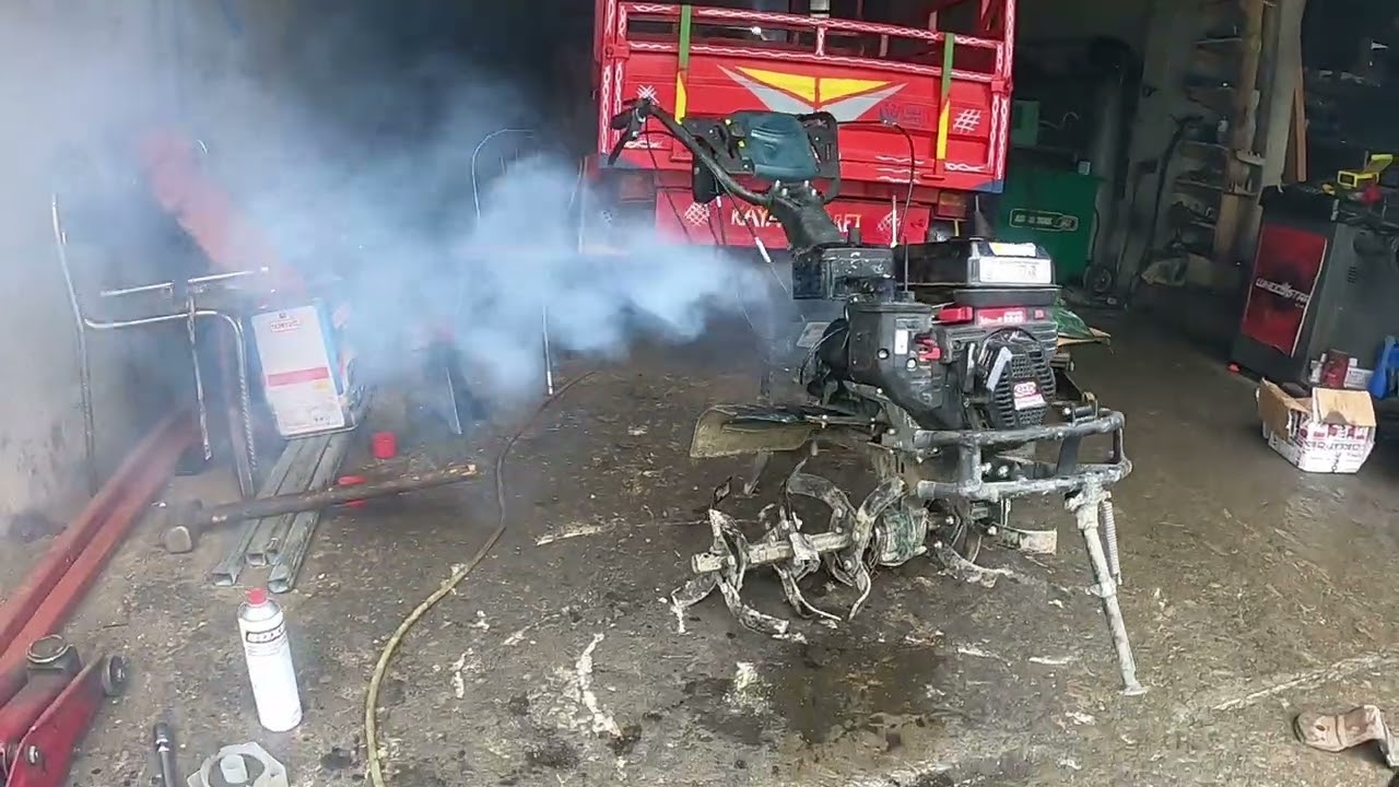 Kaan 330 s Çapa Makinesi Motor Sıkışmış / Her Sıkışan Motor Rektefelik değildir