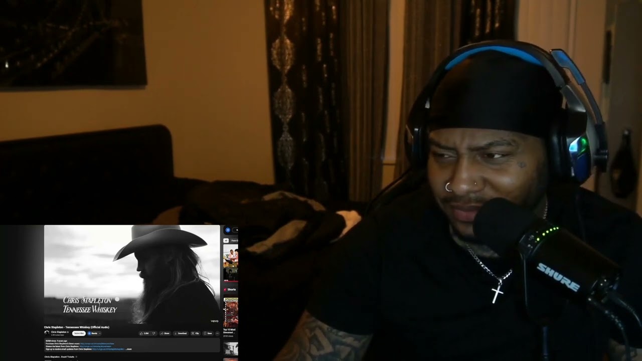 Chris Stapleton - Tennessee Whiskey (Audio) (My First Country REACTION)