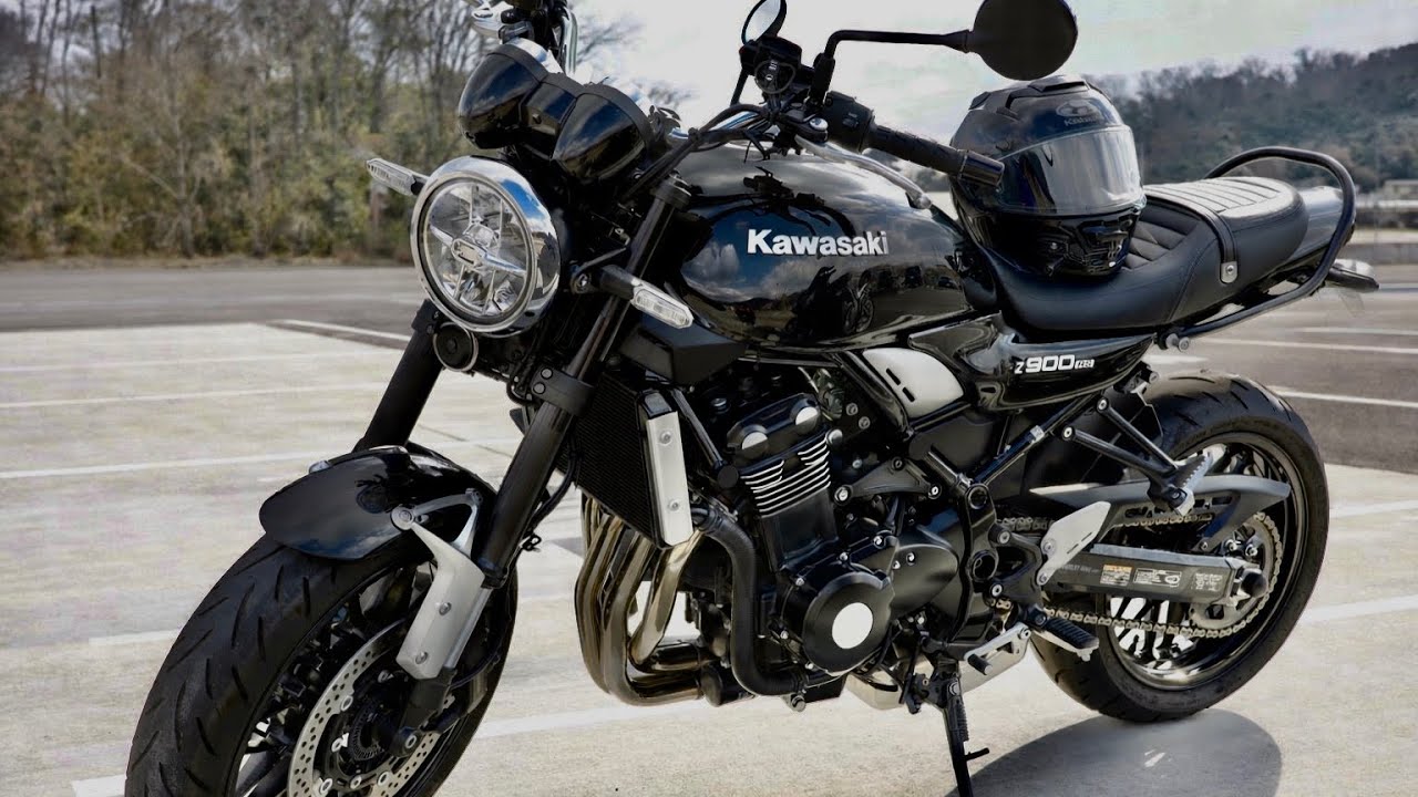 Z900RSのいい音で走る。発進〜トンネル〜停車【ASMR 走行音 5分26秒】 kawasaki ［Z900RS］マフラーサウンド　冬の走行音　作業用