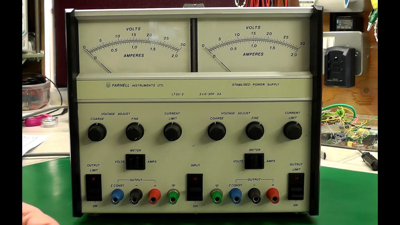 Farnell LT30-2 Power Supply Repair & Modifications - Part 1