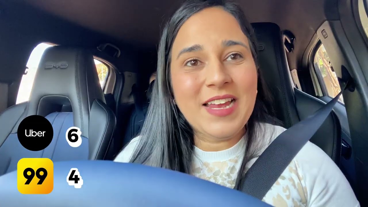 Renda extra com carro elétrico ⚡ Uber e 99 vs Mercado Livre