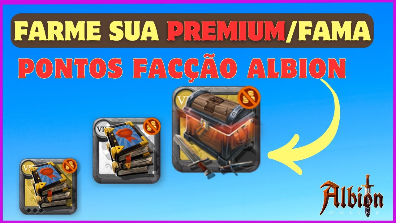 MUITA FAMA, COM 48 BAÚS DE FACÇÃO | ALBION ONLINE
