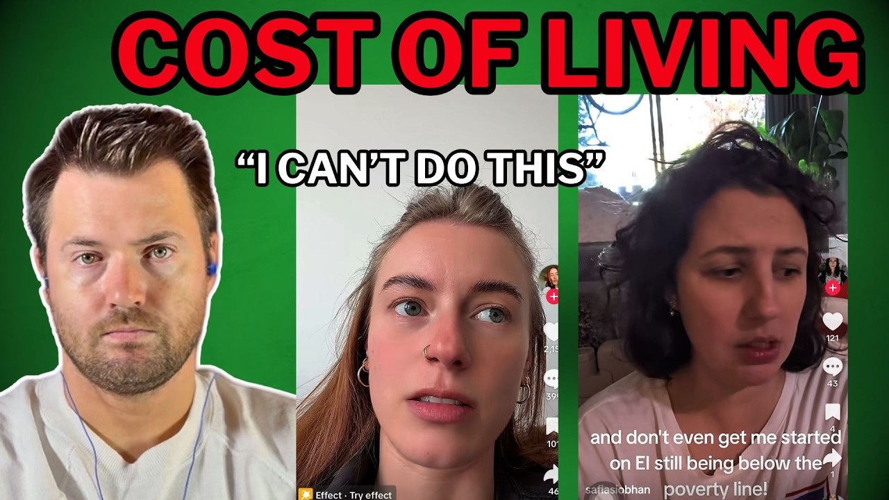COST OF LIVING CRISIS In Canada Forcing People To The Brink