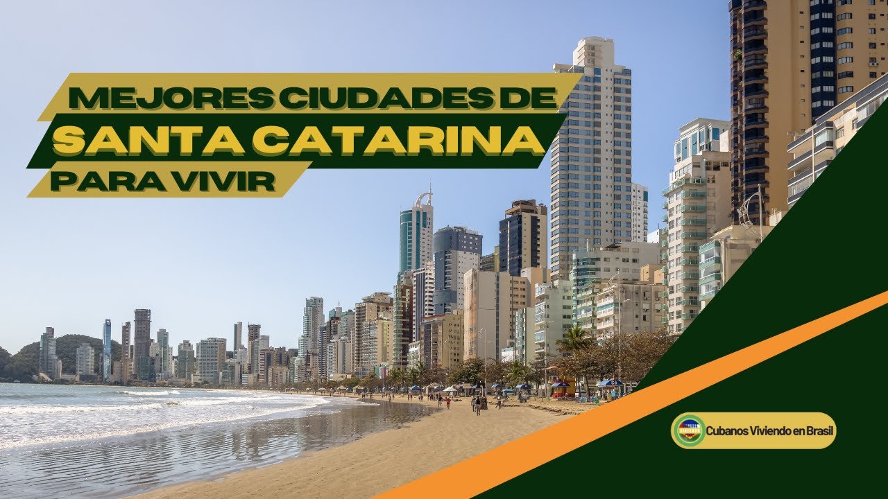 Mejores ciudades de Santa Catarina para vivir.#santacatarina #cidadesbrasileiras #vivirenbrasil