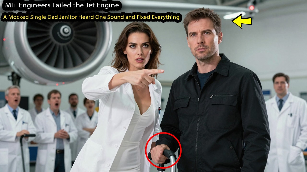 MIT Engineers Failed the Jet Engine—A Mocked Single Dad Janitor Heard One Sound and Fixed Everything