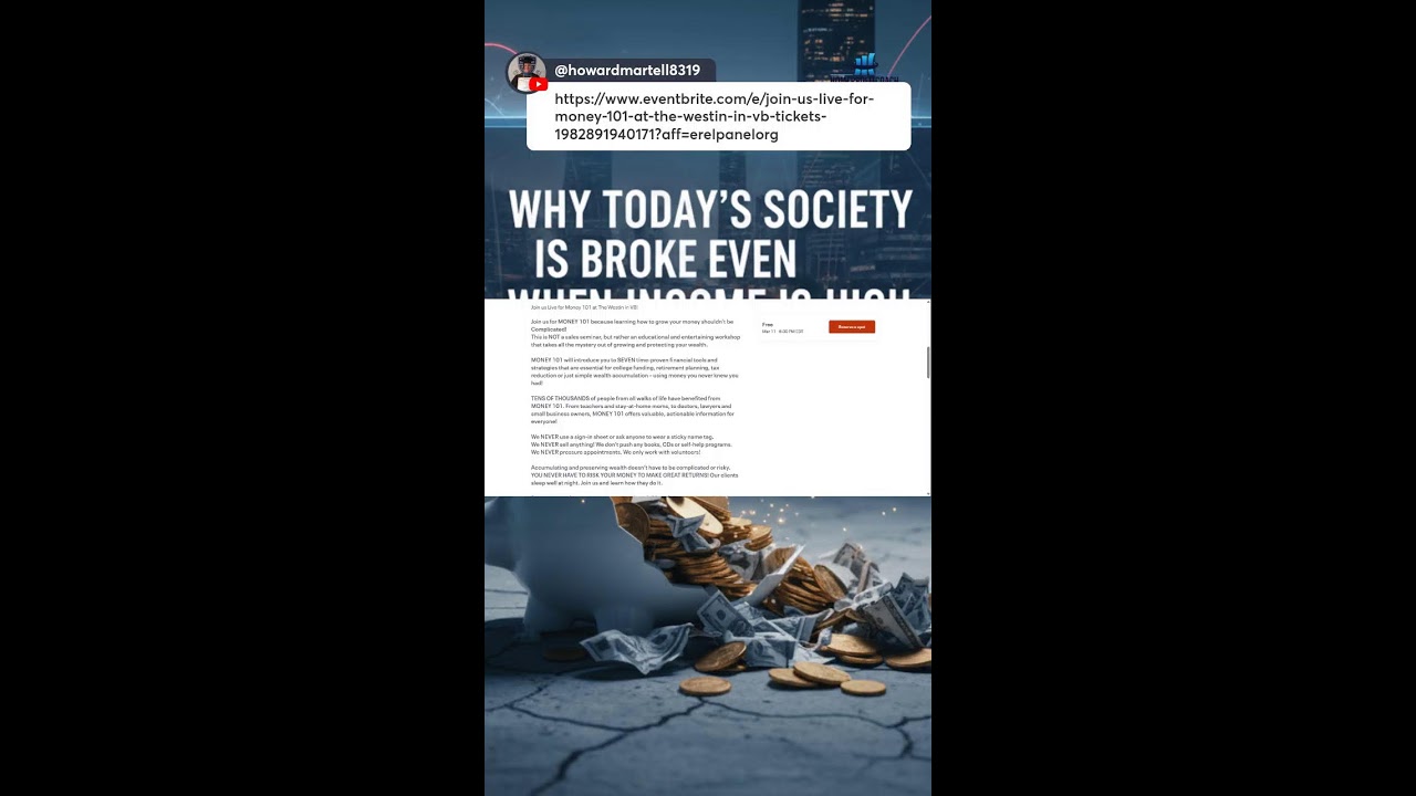 “Why Today’s Society Is Broke (Even When Income Is High)” 📱