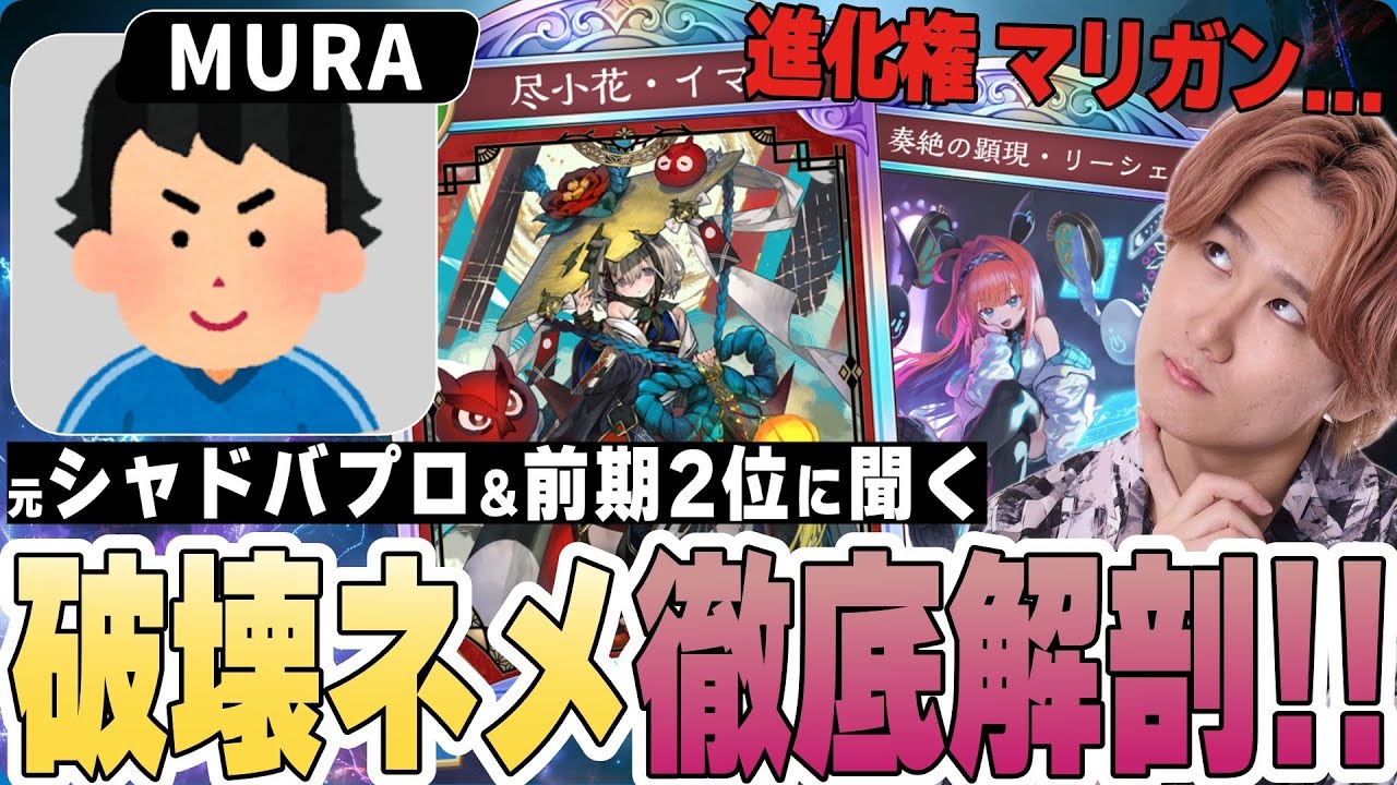 【ガチ対談】現一位に質問攻め！！これ見たら破壊ネメシスマスター！