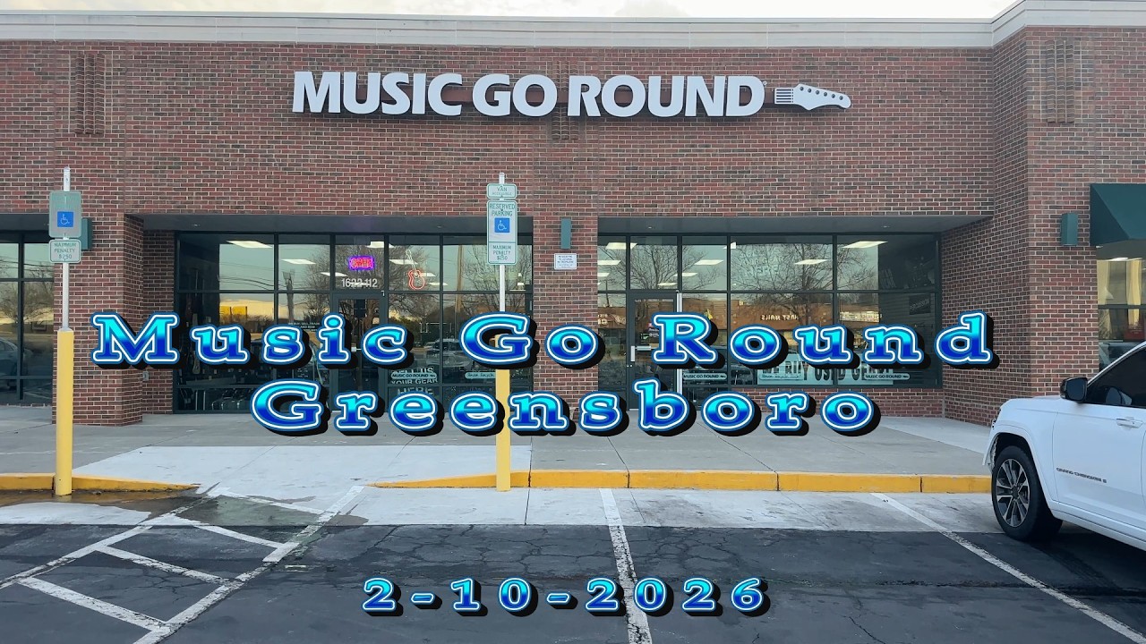 Music Go Round Greensboro NC 🎸 Used Guitar Store Tour | Buy, Sell & Trade Gear