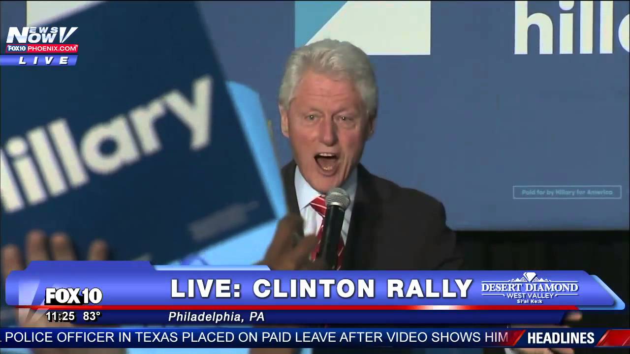 MUST WATCH: Bill Clinton SHUTS DOWN Black Lives Matter Protesters