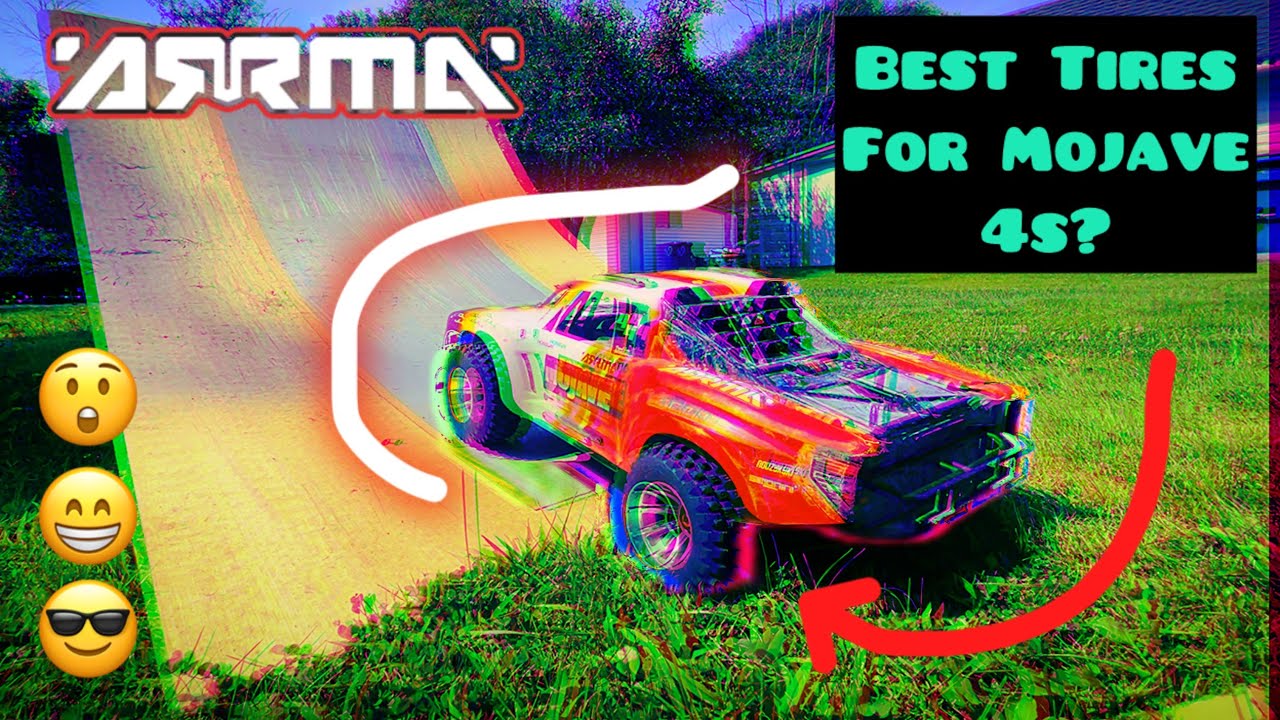 “Best Tire Option?” 🛞 Arrma Mojave 4s WITH REDCAT VALKYRIE Tires!