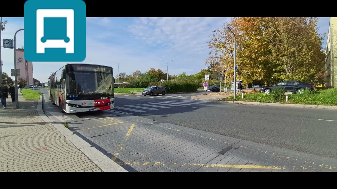 Hlášení Linka 124 v úseku Zelený Pruh - Želivského 