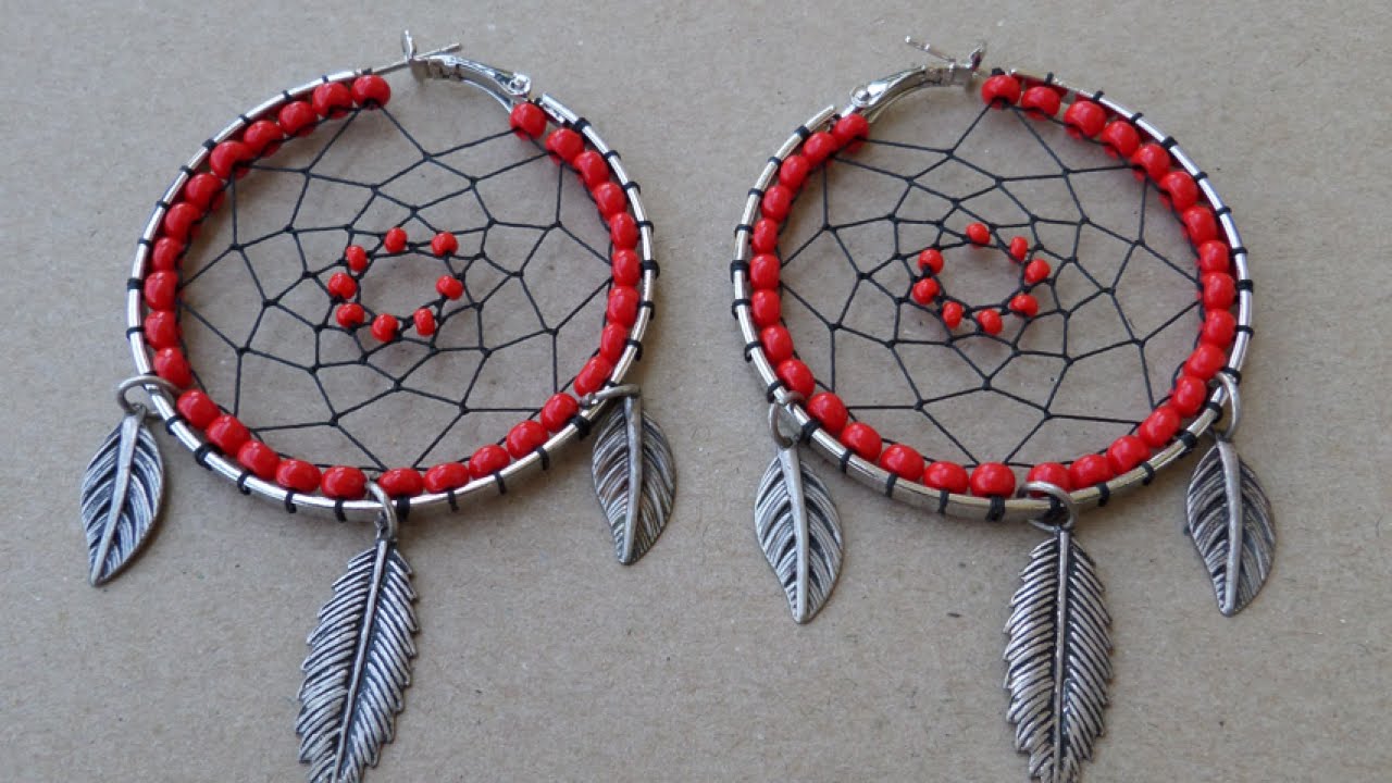 How To Create Exotic Dream Catcher Earrings - DIY Style Tutorial - Guidecentral