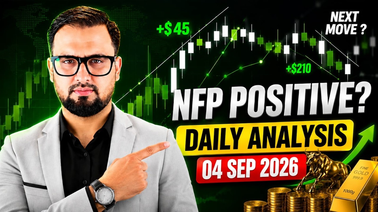 XAUUSD NFP FORECAST 📈📉 | GOLD BIG MOVE TODAY? | SEPTEMBER 04, 2026