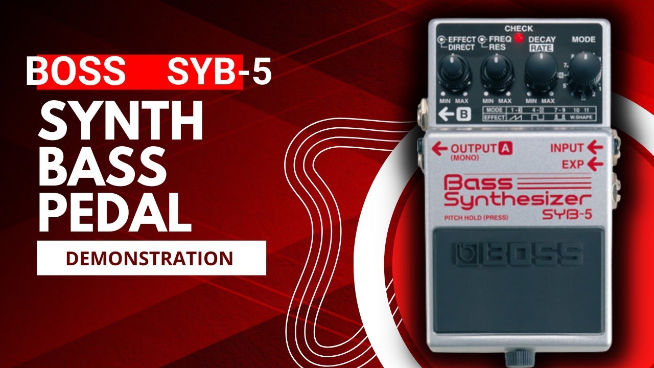 Boss SYB-5 Bass Synthesizer || Igor Odaryuk Demo Video