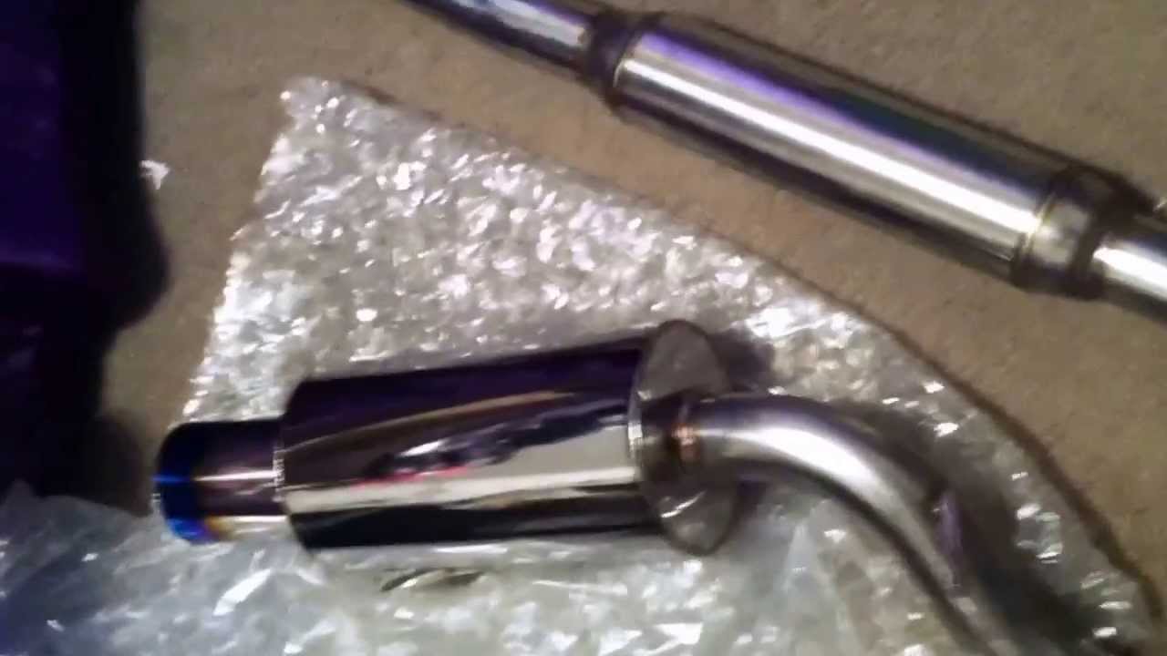 95 99 Eclipse Non Turbo N1 Exhaust review