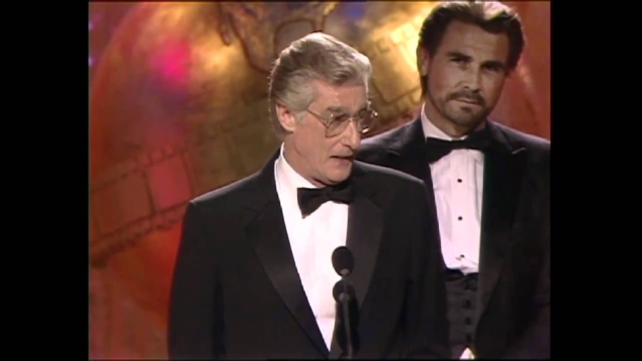 Richard Mulligan, Michael J. Fox and Judd Hirsch Tie For Best Actor - Golden Globes 1989