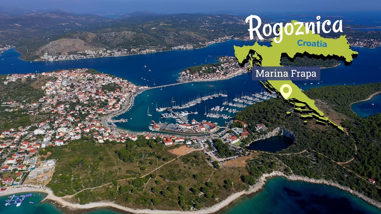 Marina Frapa Rogoznica // Marina presentation 4K