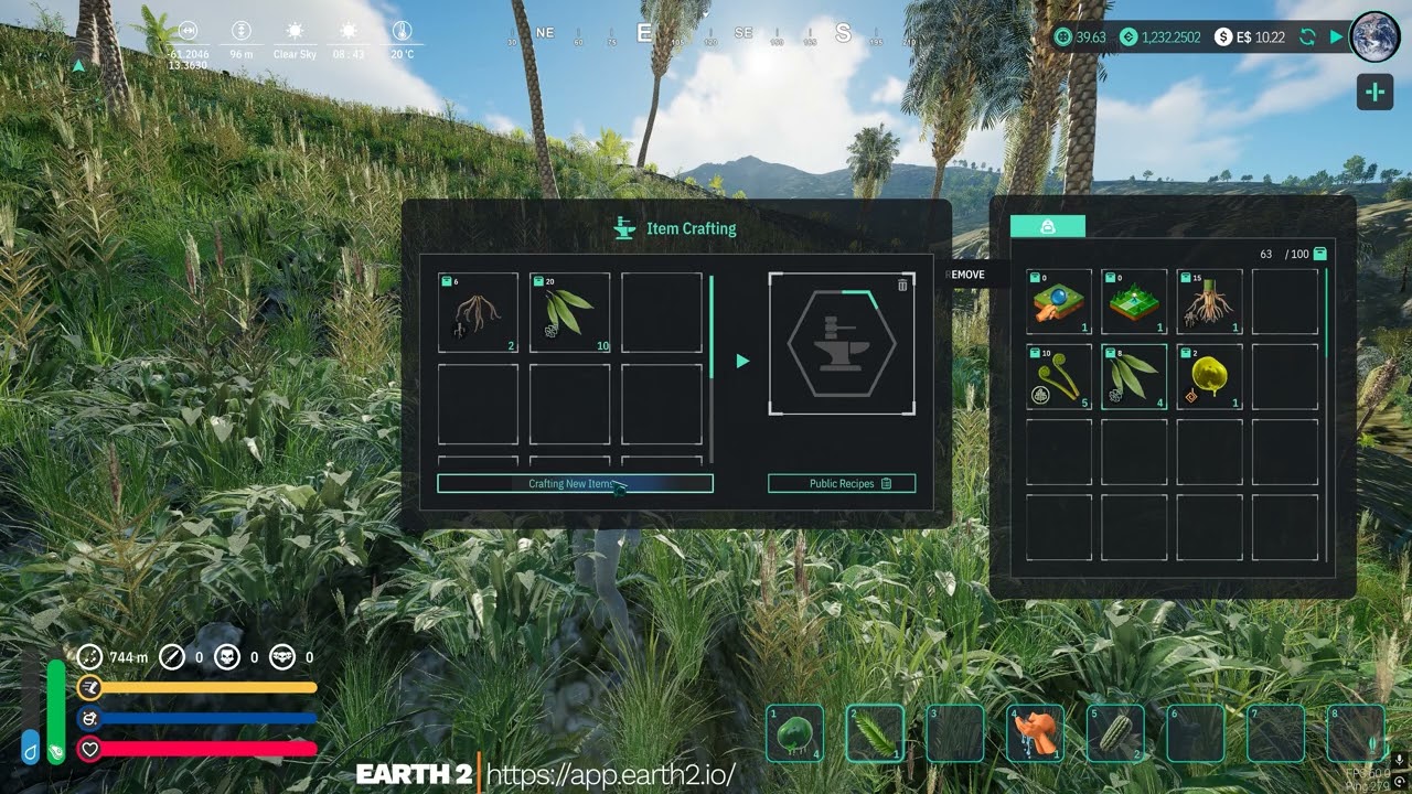 Earth 2 Crafting Explained: From Foraging to Fire in Elite City #earth2