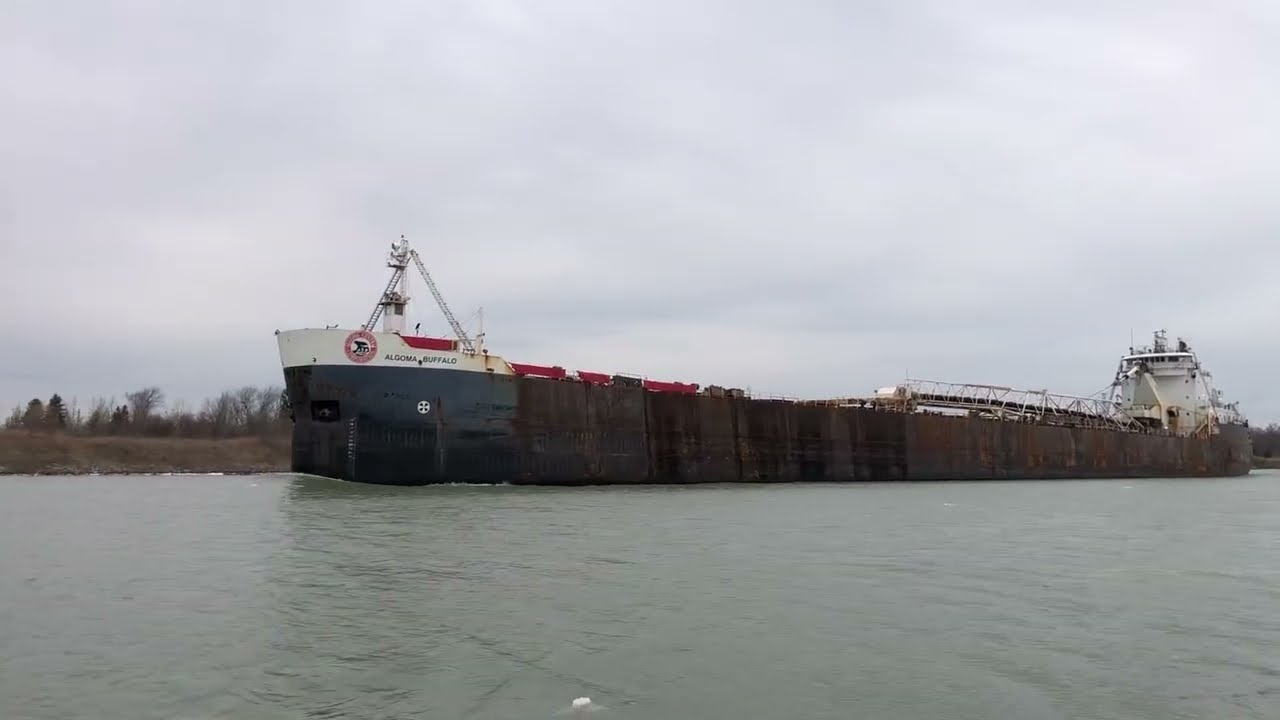 Algoma Buffalo on Her Way To Port Colborne for Winter Lay-Up