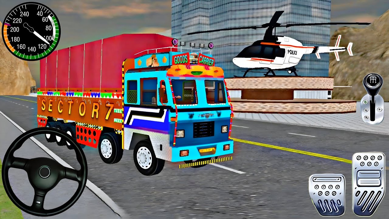 Indian Truck Game : Larry Driving Game | Indian Cargo Truck GamePlay
