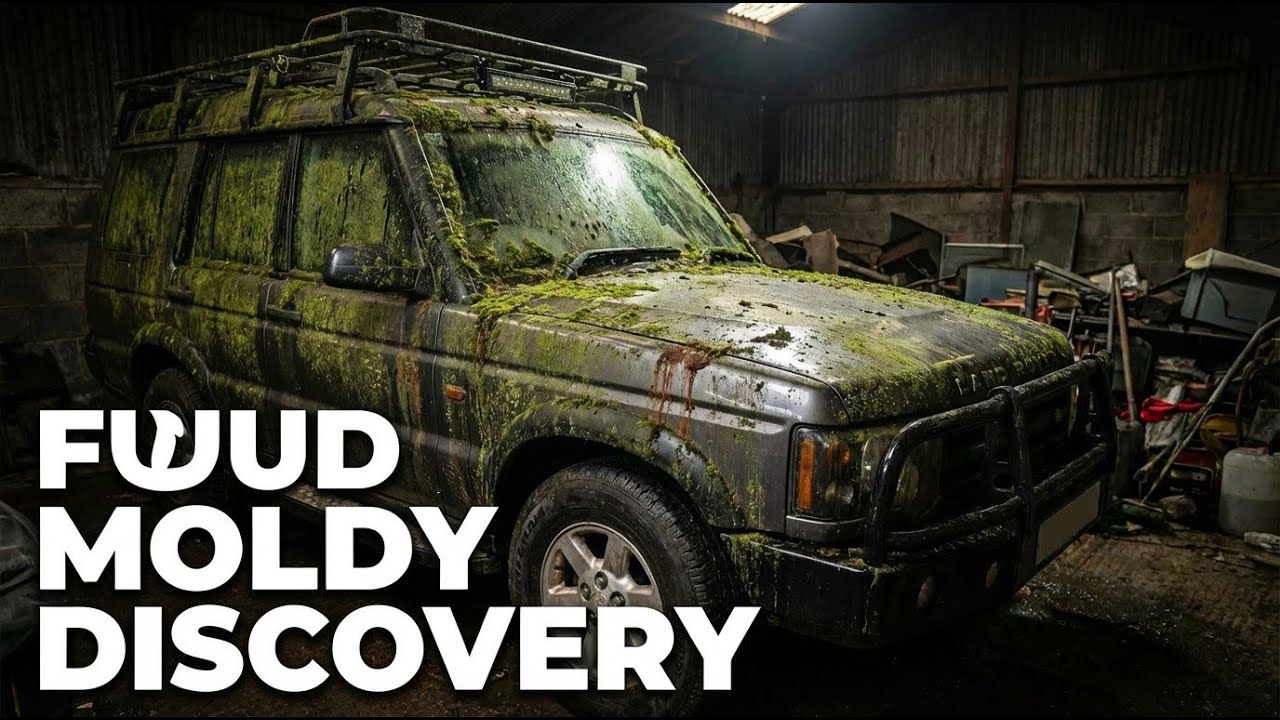 FORGOTTEN Land Rover Discovery RESTORATION PROJECT! FIRST WASH IN YEARS MOLD&RUST #Will it ever run?