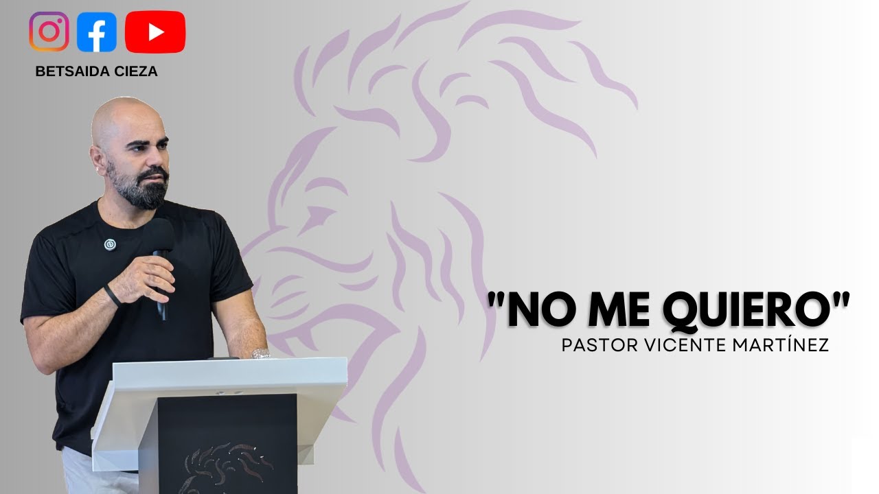 No  Me Quiero - Pastor Vicente Martínez