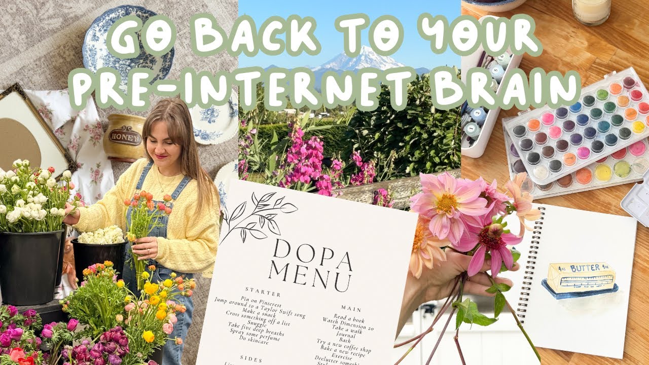 Want Your Pre-Internet Brain Back? You Need a Dopamine Menu