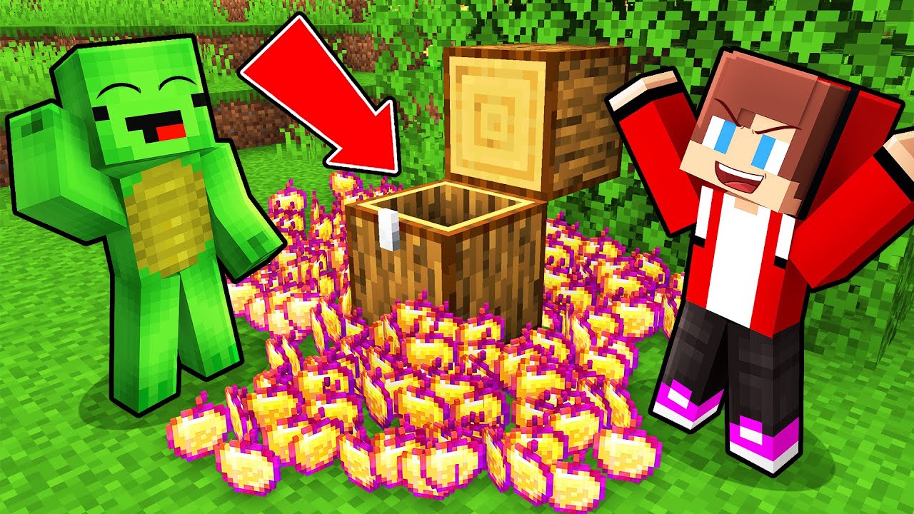 Mikey and JJ: Everything is a Chest in Minecraft (Maizen)