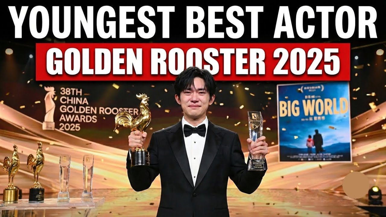 Jackson Yee Wins Golden Rooster Best Actor! Big World 2024 Emotional Breakdown & Oscar Buzz 🔥💔