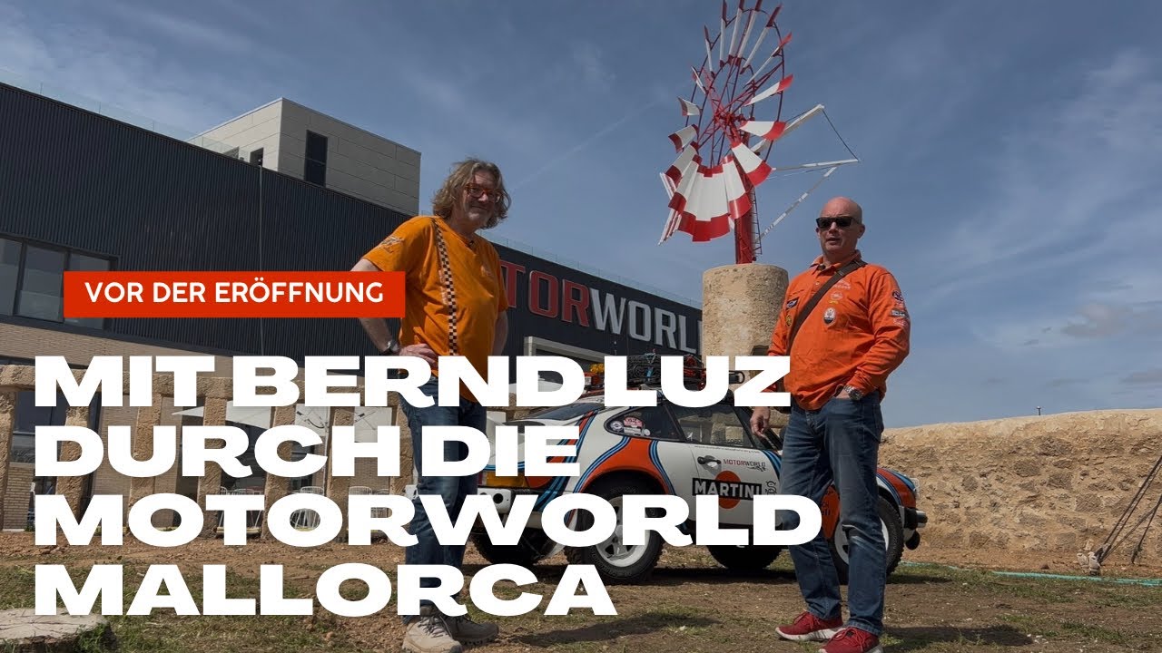 Motorworld Mallorca mit Bernd Luz! 🚘🎨 Geile Autos, seine tollen Kunstwerke, historische Infos!