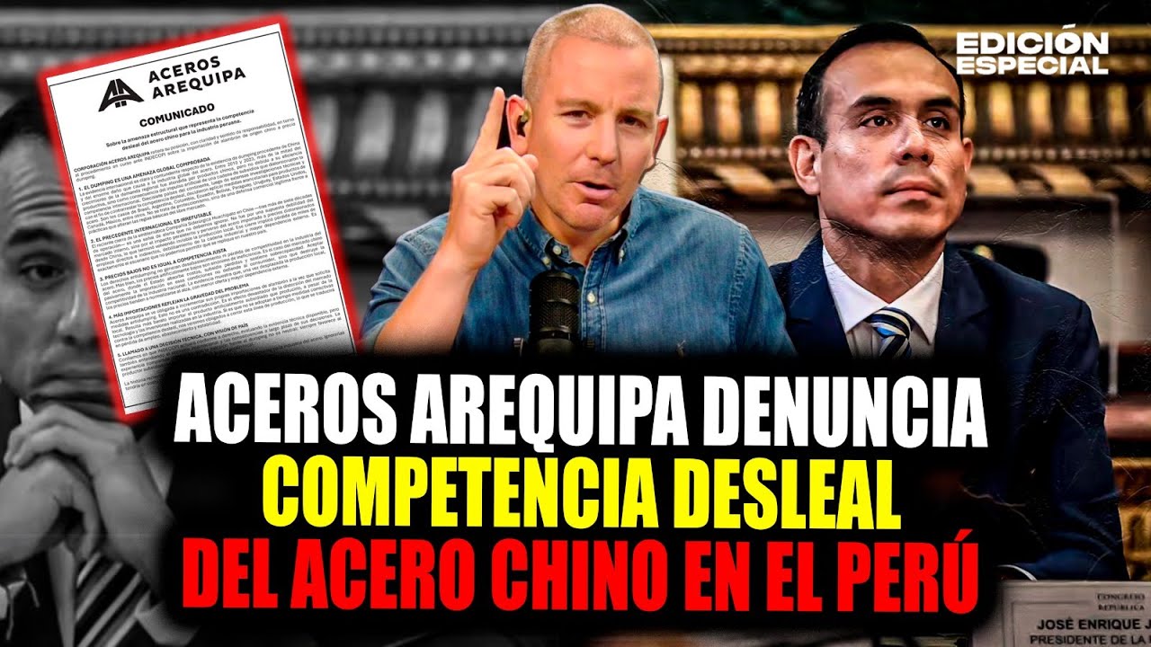 #EnVivo Chinos buscan quebrar industria nacional a través de Dumping