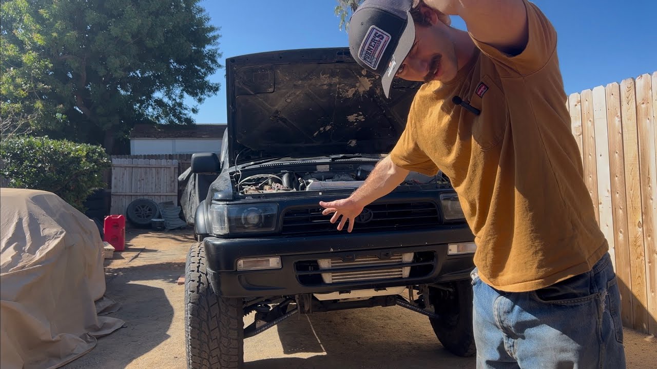 Hilux surf long travel bypass shocks upgrade