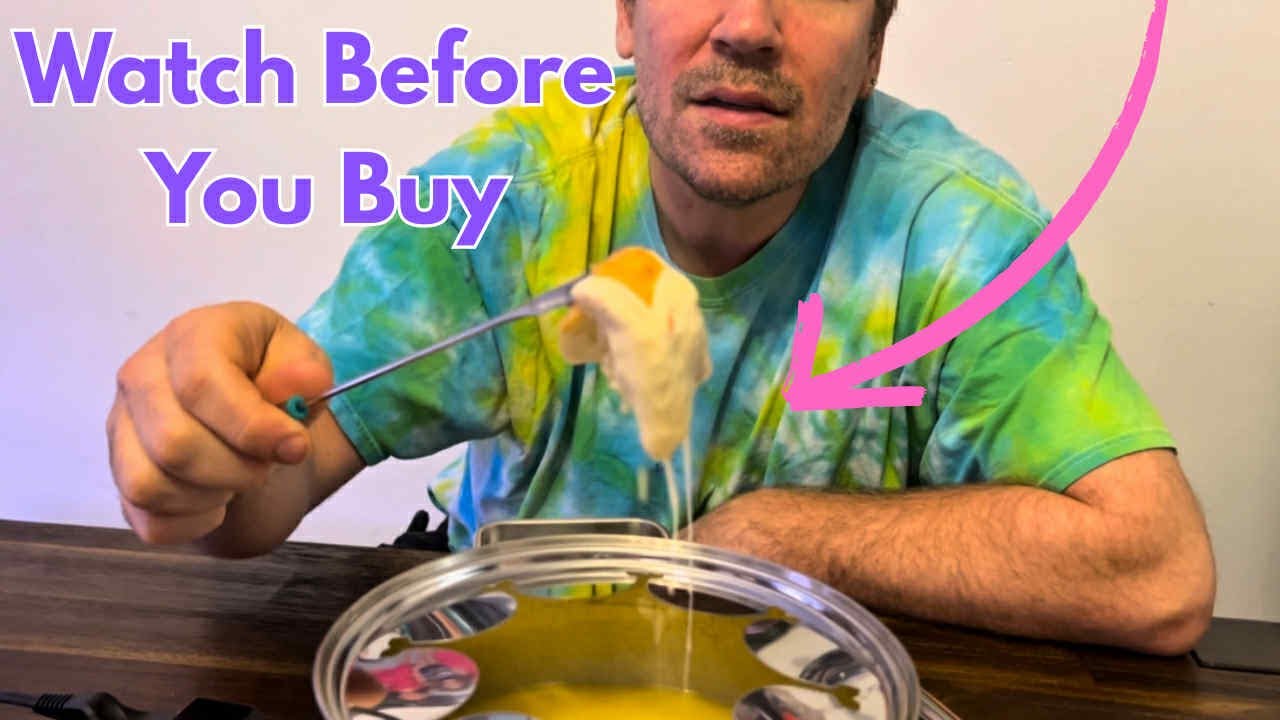 CUSIMAX Electric Fondue Pot Review – Chocolate & Cheese Fun Made Easy 🍫🧀