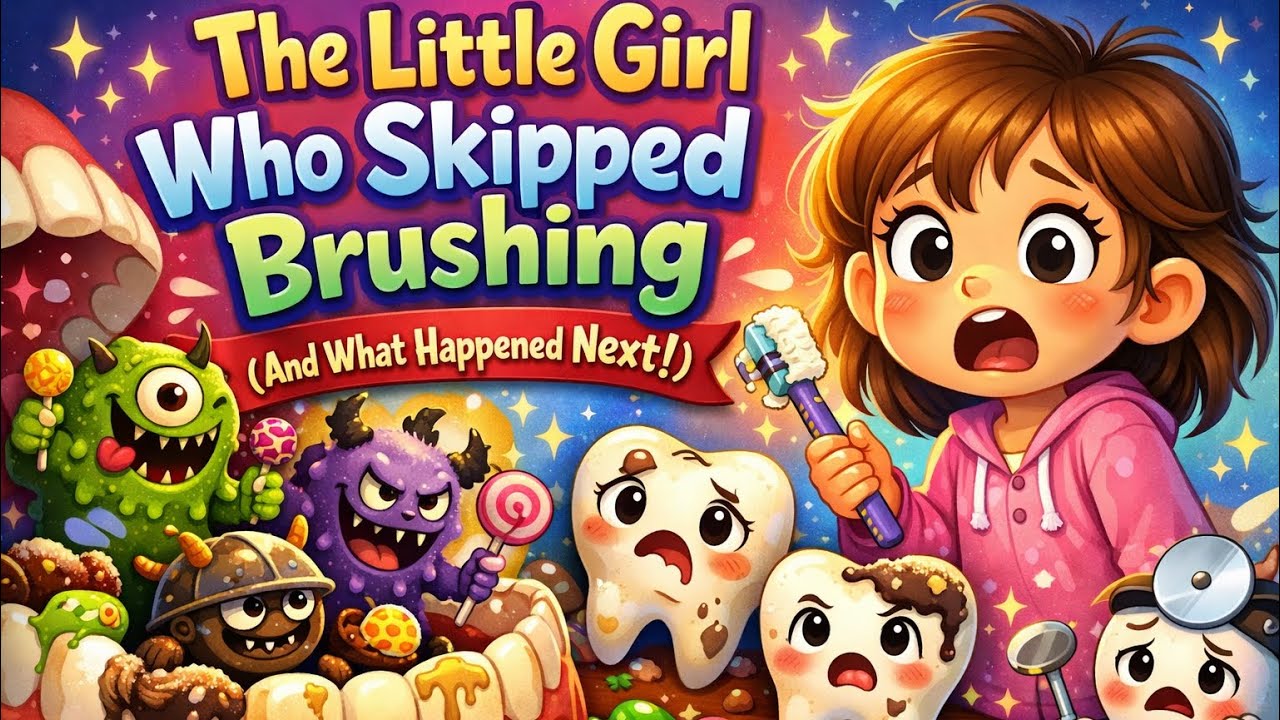 The Little Girl Who Skipped Brushing (And What Happened Next!)
