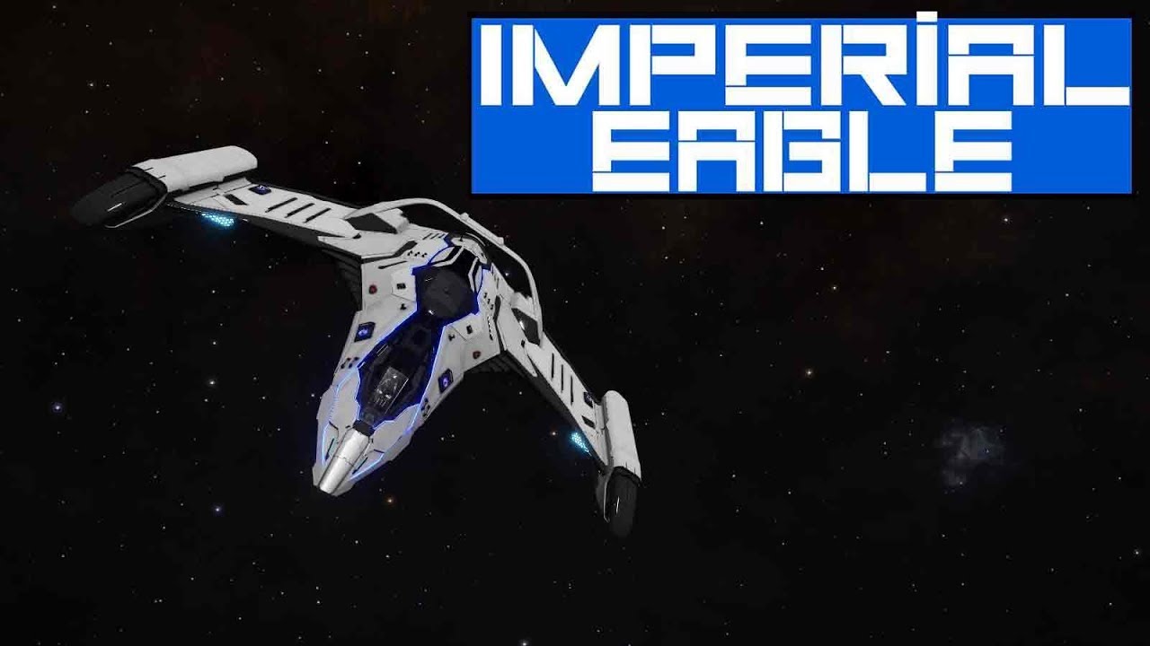 Об Elite: Dangerous - Орёл глазами Империи - обзор Gutamaya Imperial Eagle