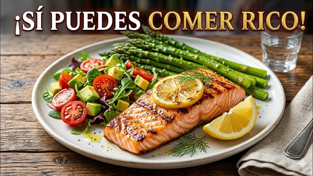 Qu&eacute; comer con diabetes? Men&uacute; completo rico y saludable