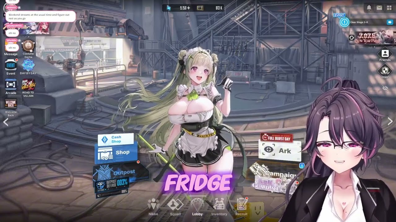 Hime the and the Fridge Milk event.